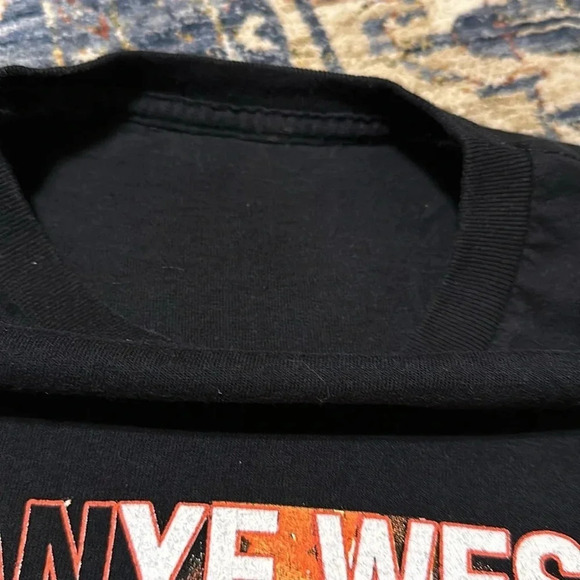 2022 KANYE WEST MERCH LIVE CONCERT black short sleeve t-shirt Miami FL - Picture 4 of 8